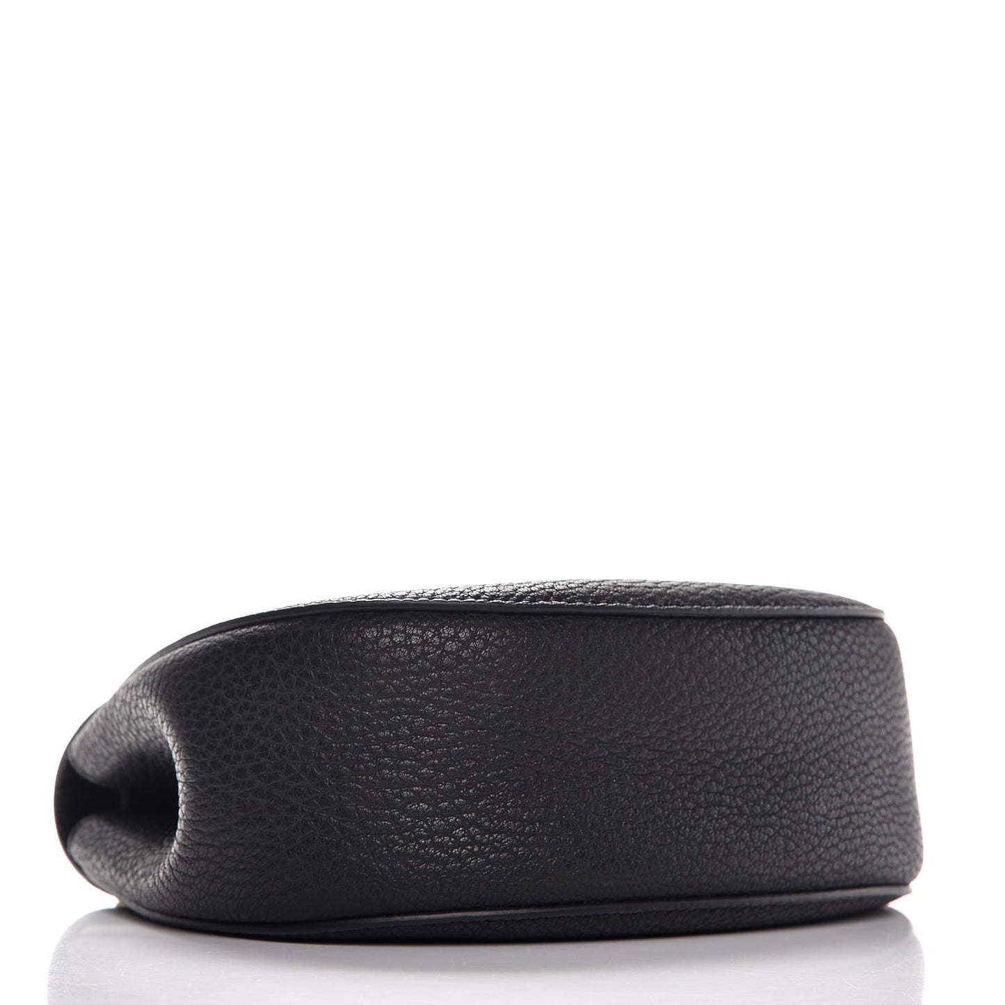 Grained Lambskin Mini Drew Shoulder Bag Black