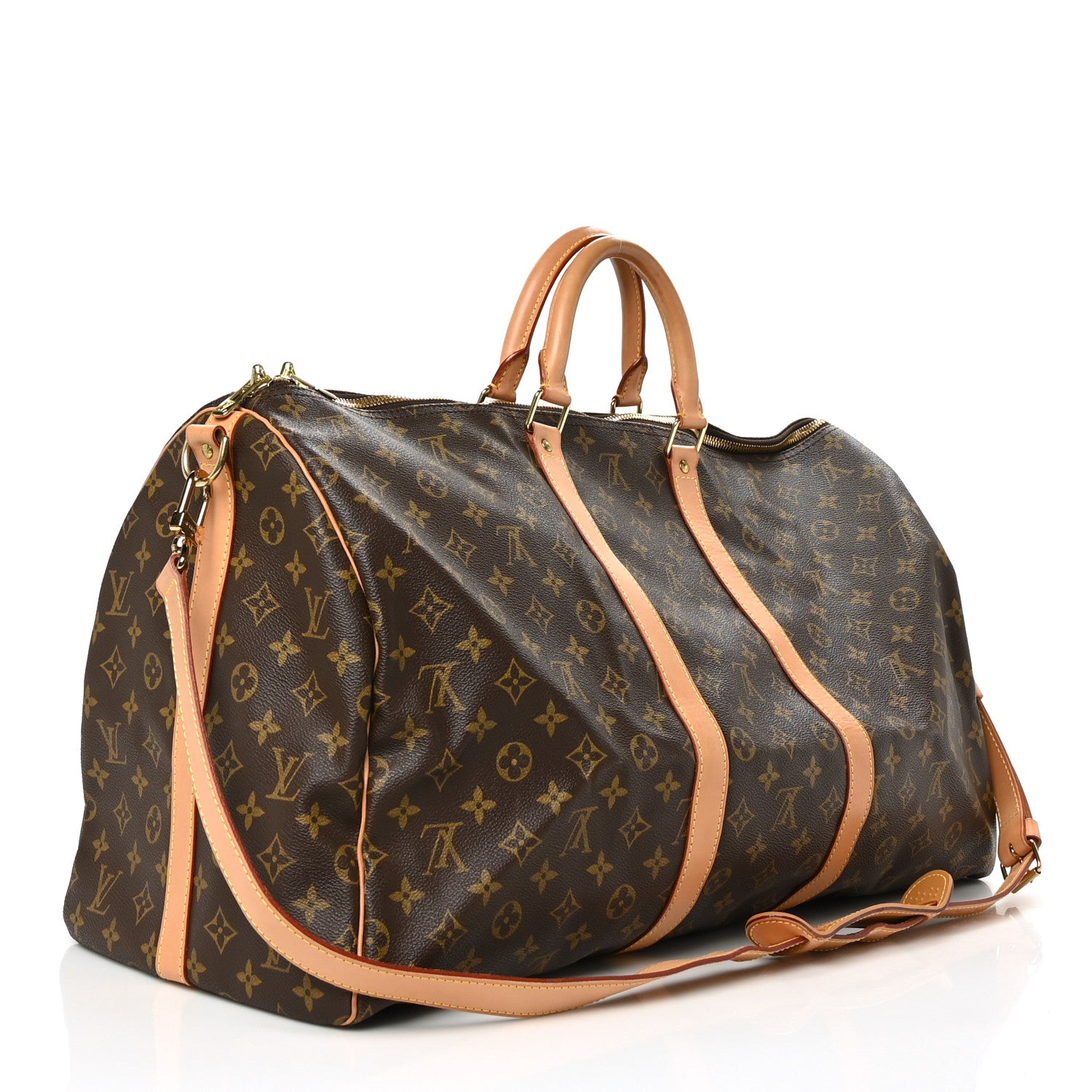 Louis Vuitton Monogram Keepall Bandouliere 55 3 of 11