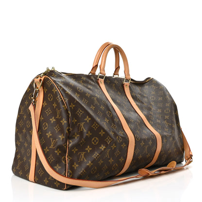 Louis Vuitton Monogram Keepall Bandouliere 55 3 of 11