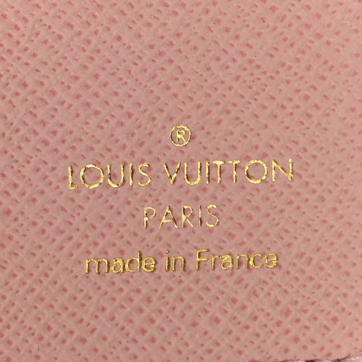 Monogram Zoe Wallet Rose Ballerine