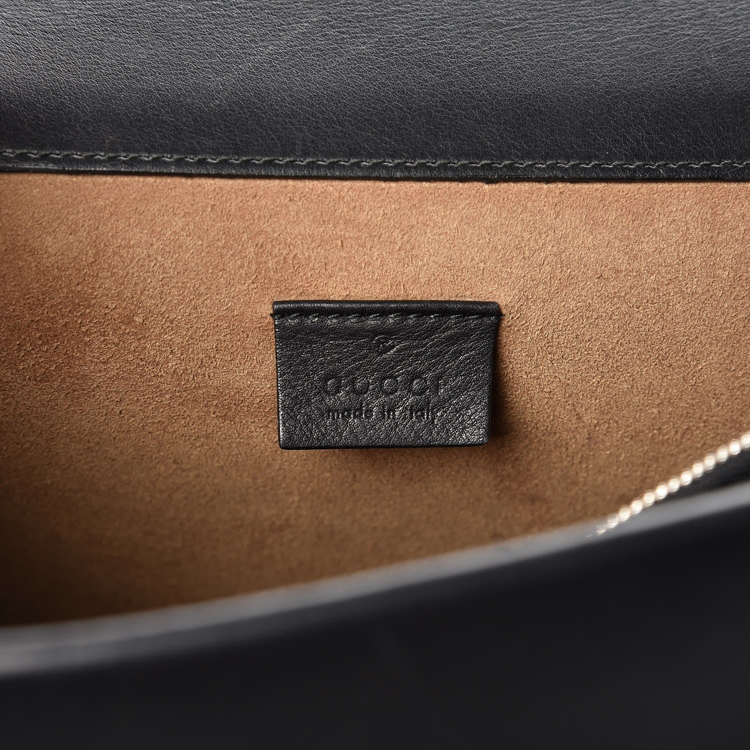 Gucci GG Supreme Monogram Arabesque Medium Dionysus Shoulder Bag Black 7 of 14