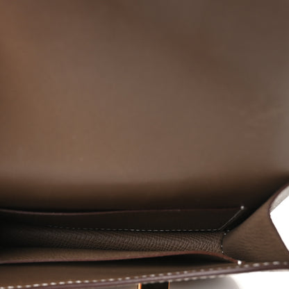 Hermes Epsom Constance Slim Wallet Etoupe 6 of 11
