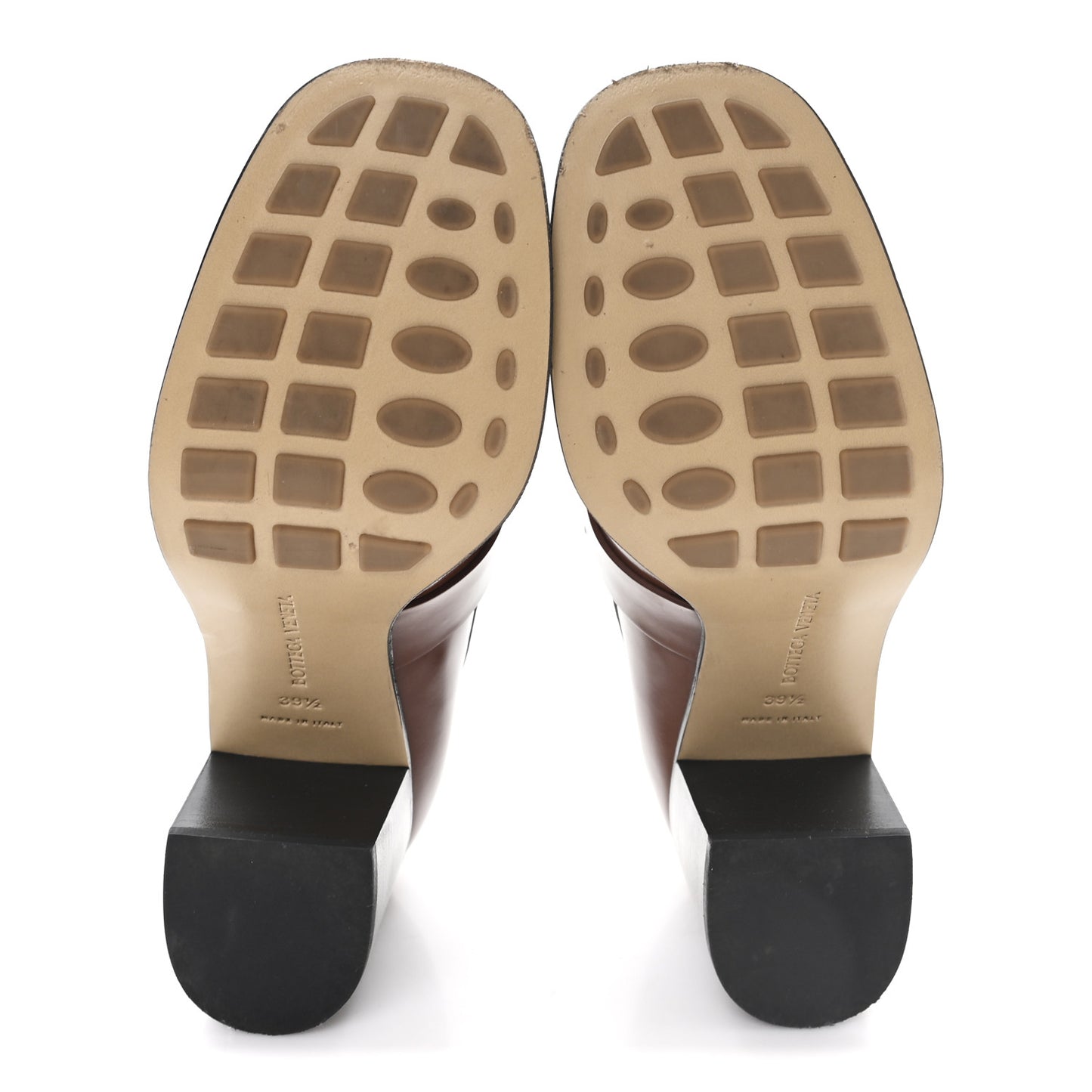 Soft Vinyl Monsieur 70mm Loafer Pumps 39.5 Brown Sugar