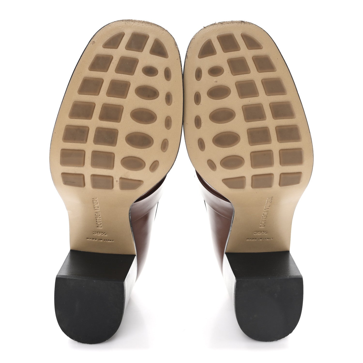 Bottega Veneta Soft Vinyl Monsieur 70mm Loafer Pumps 39.5 Brown Sugar 6 of 9