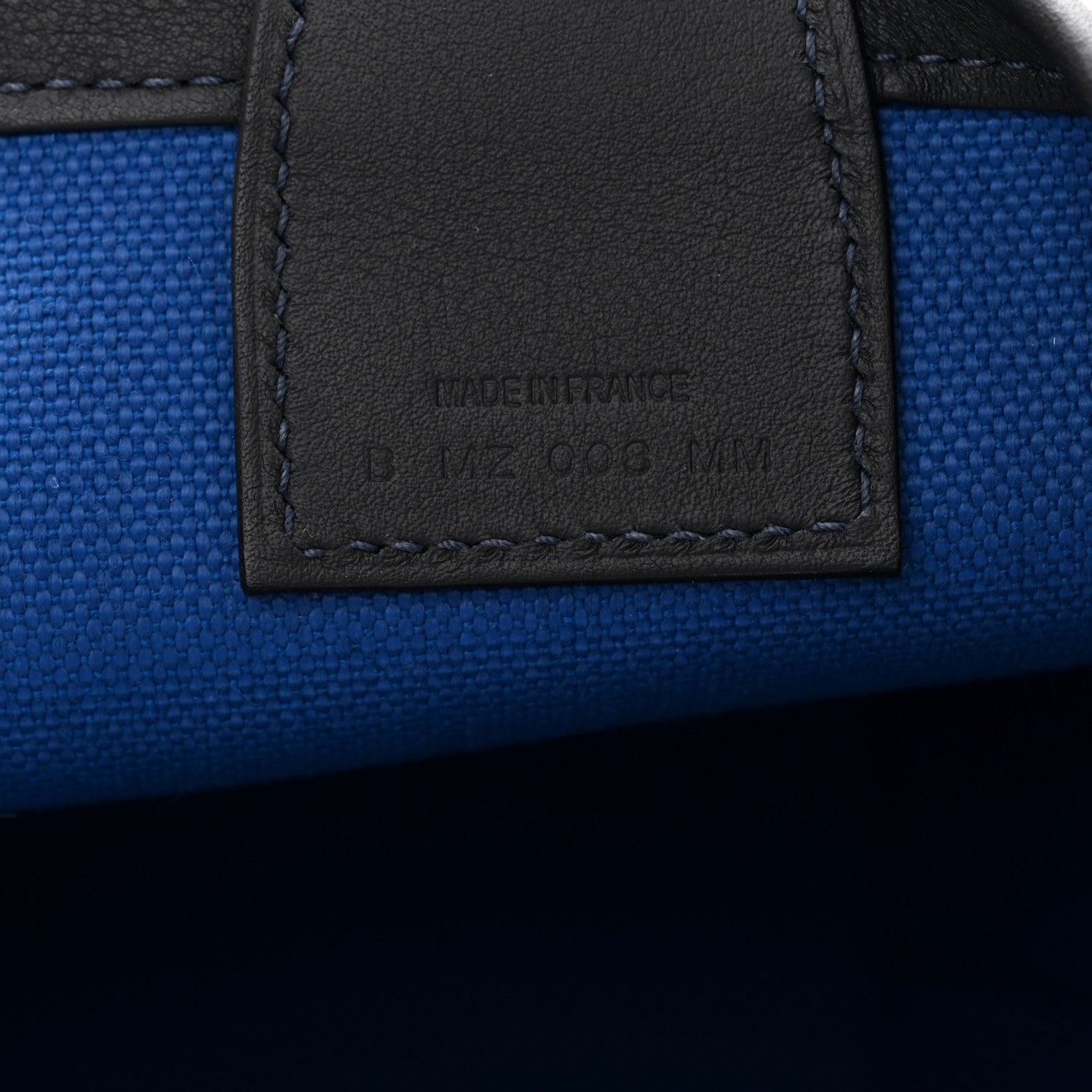 Hermes Military Toile Canvas Swift Steeple 25 Bag Bleu France Caban 7 of 11