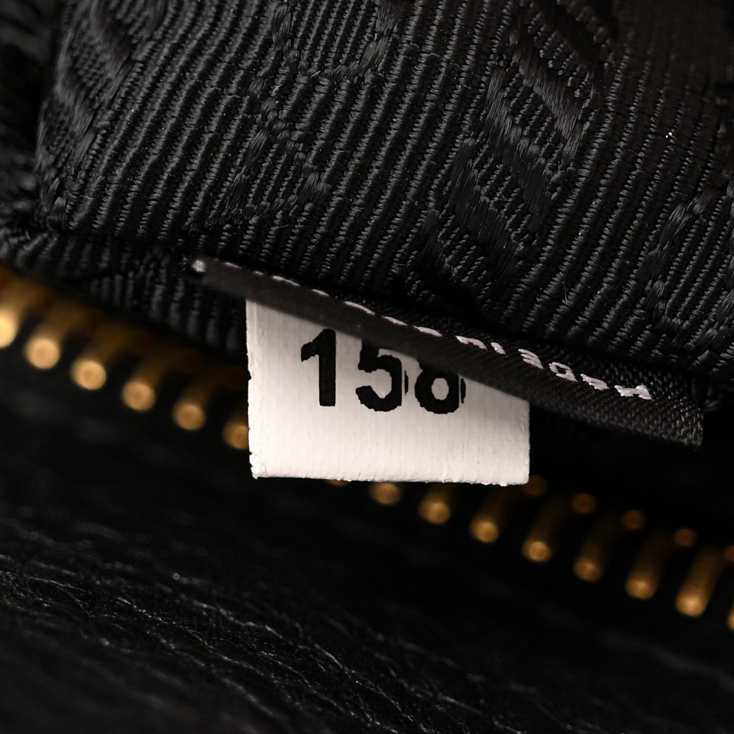 Prada Vitello Daino Pocket Small Tote Black 8 of 17