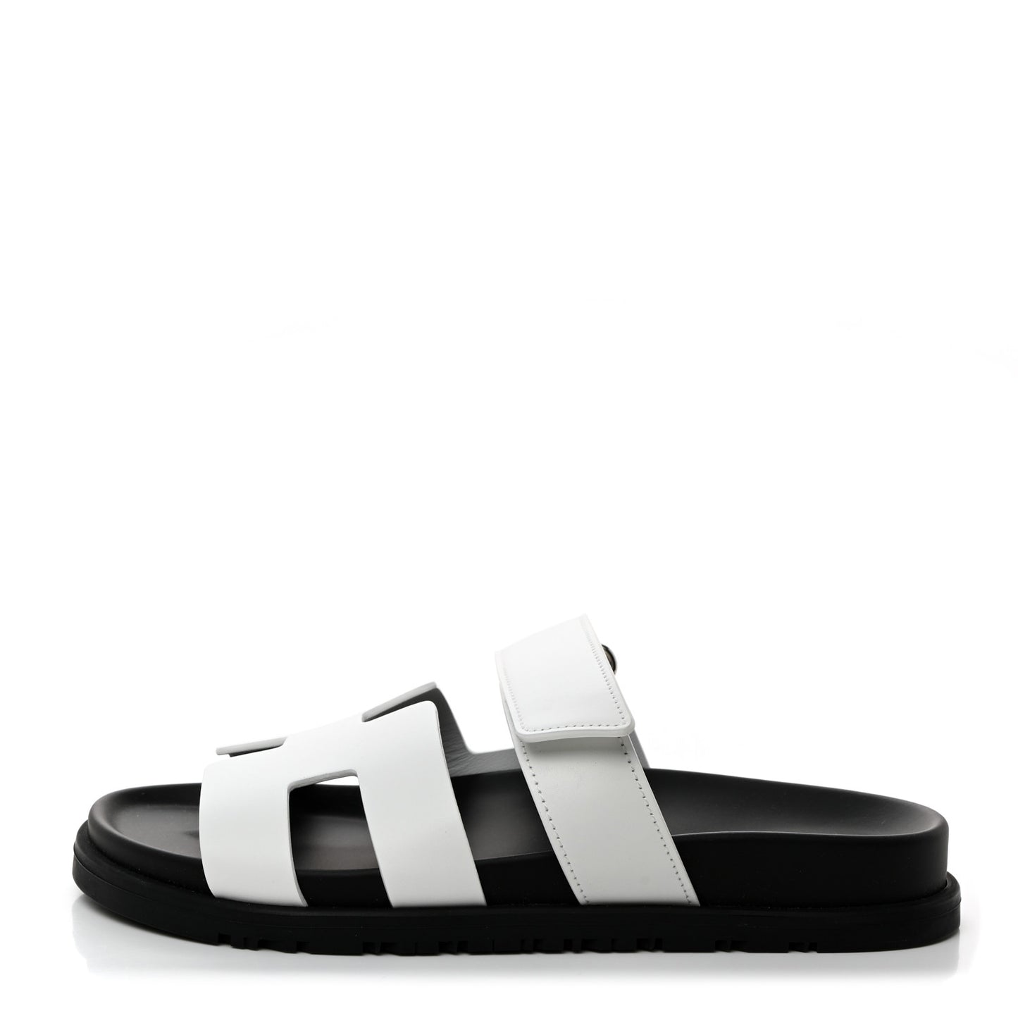 Calfskin Womens Chypre Sandals 37 White