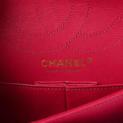 Chanel Caviar Quilted 2.55 Reissue 226 Flap Fuchsia 6 of 8