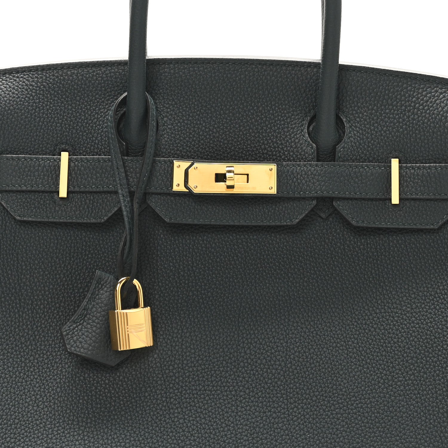 Hermes Togo Birkin 30 Vert Cypress 8 of 10