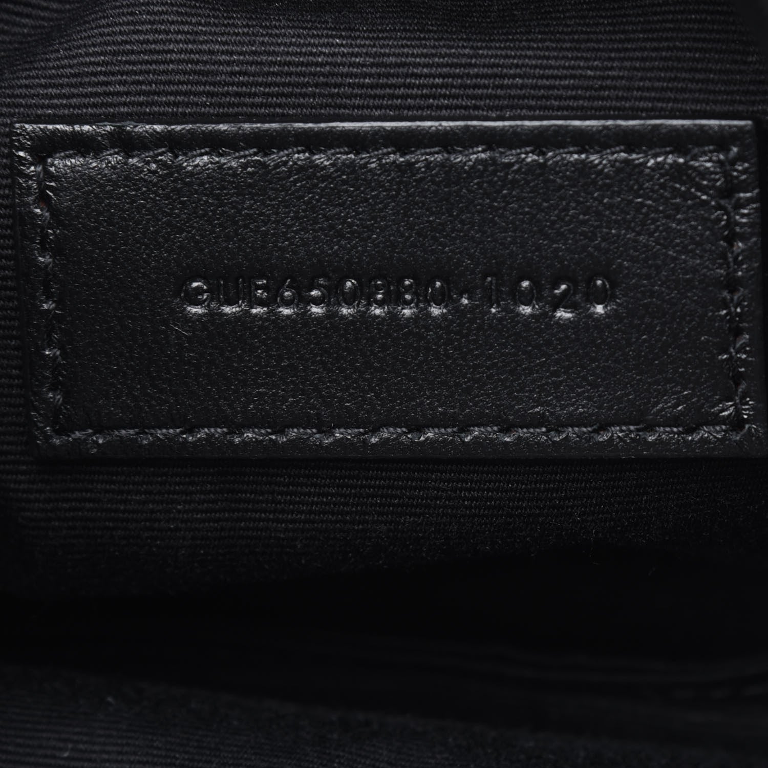 Saint Laurent Lambskin Monogram Loulou Puffer Pouch Clutch Black 7 of 11