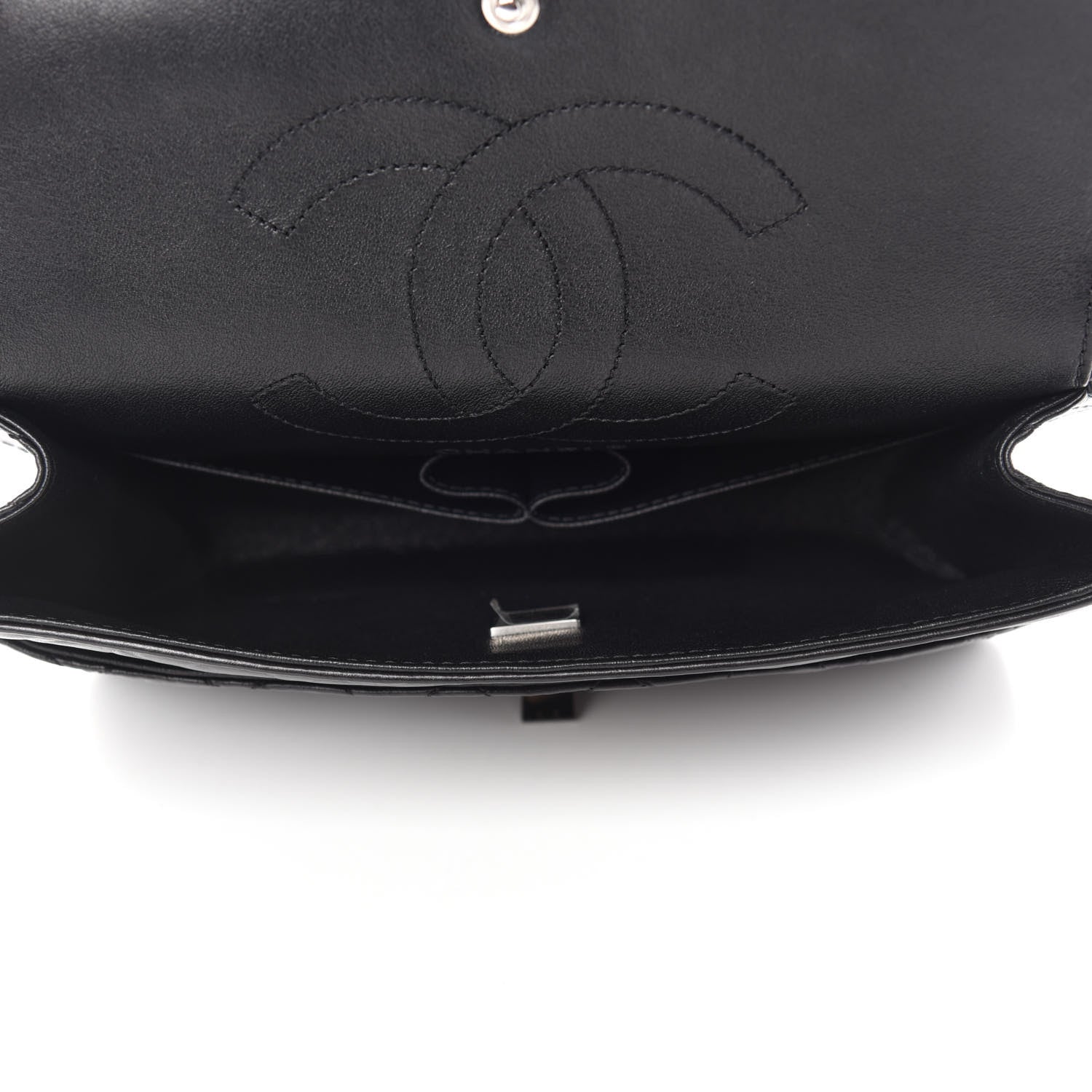 Chanel Aged Calfskin Quilted 2.55 Reissue 225 Flap So Black 5 of 12