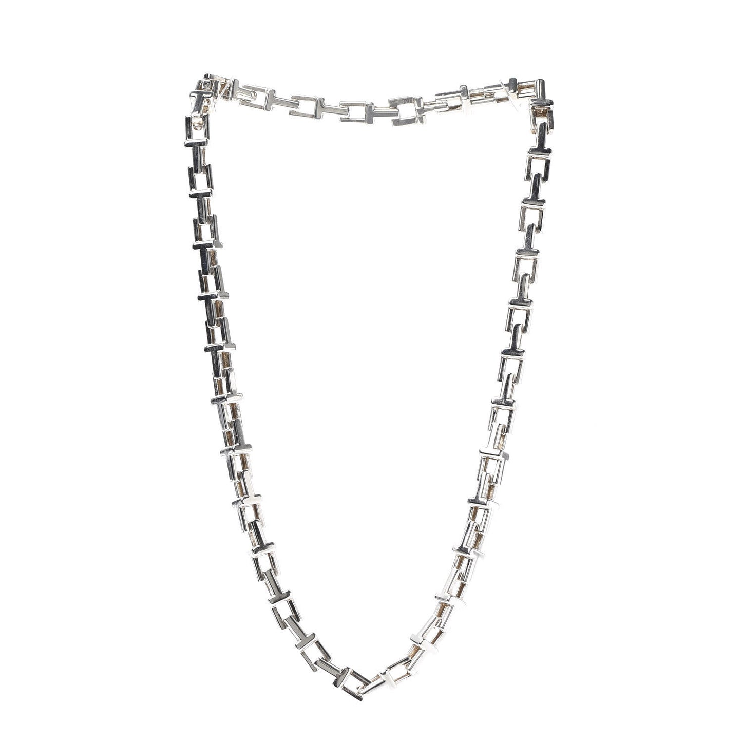 Sterling Silver Interchangeable T Chain Necklace