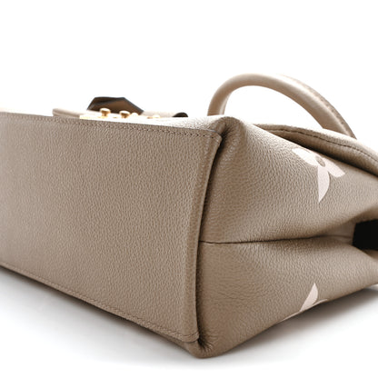 Louis Vuitton Empreinte Monogram Giant Madeleine MM Dove Grey Beige 9 of 10