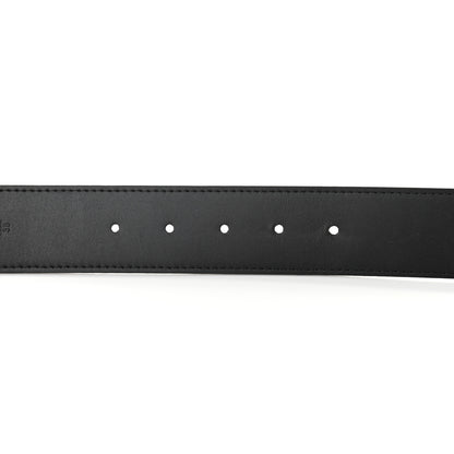 Louis Vuitton Calfskin Monogram 30mm LV Initiales Reversible Belt 95 38 Black 6 of 10