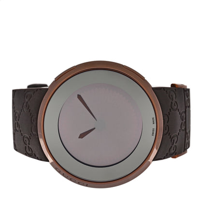 Gucci Stainless Steel Rubber 45mm Digital I-Gucci Watch Brown 3 of 5