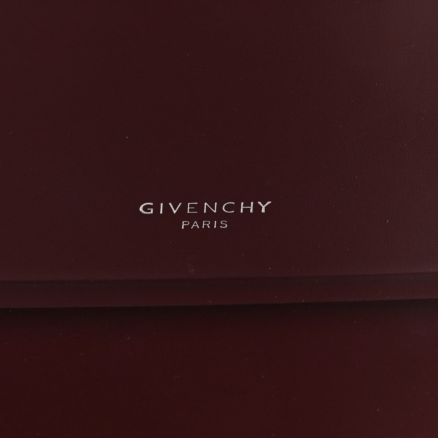 Smooth Calfskin Small Horizon Satchel Oxblood