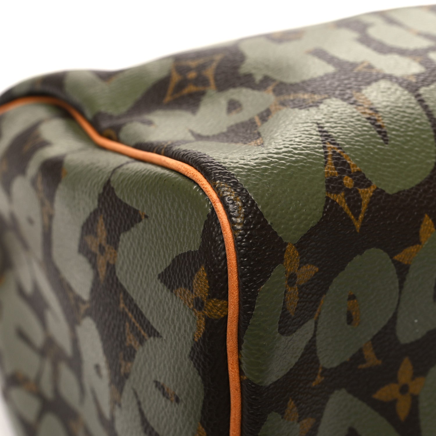 Louis Vuitton Monogram Graffiti Speedy 30 Kaki 9 of 14