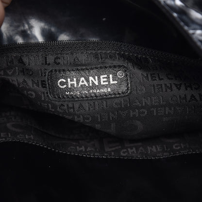 Chanel Vinyl XL Coco Cabas Black 7 of 17