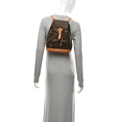 Louis Vuitton Monogram Montsouris MM Backpack 2 of 11