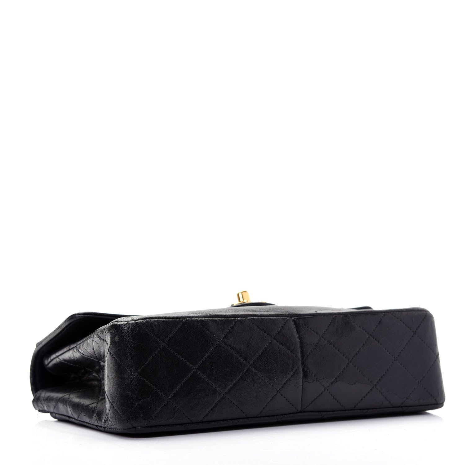 Chanel Lambskin Quilted Medium Single Flap Black 4 of 24