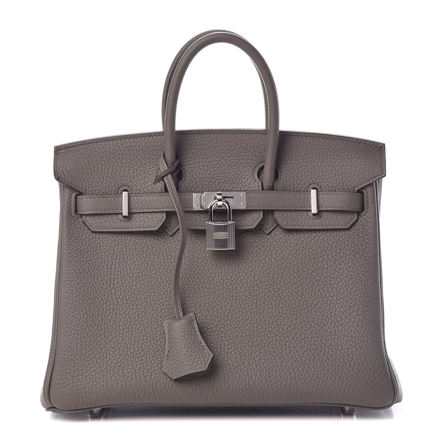 Hermes Togo Birkin 25 Etain 1 of 34
