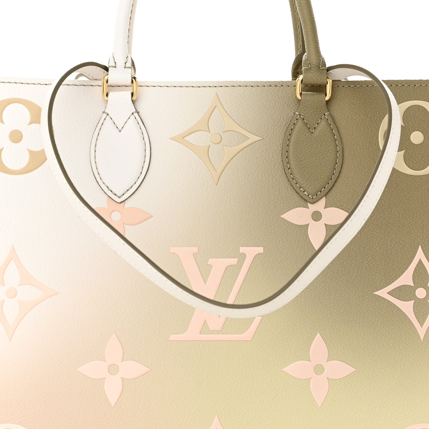 Louis Vuitton Monogram Giant Spring In The City OnTheGo MM Sunset Kaki 7 of 9