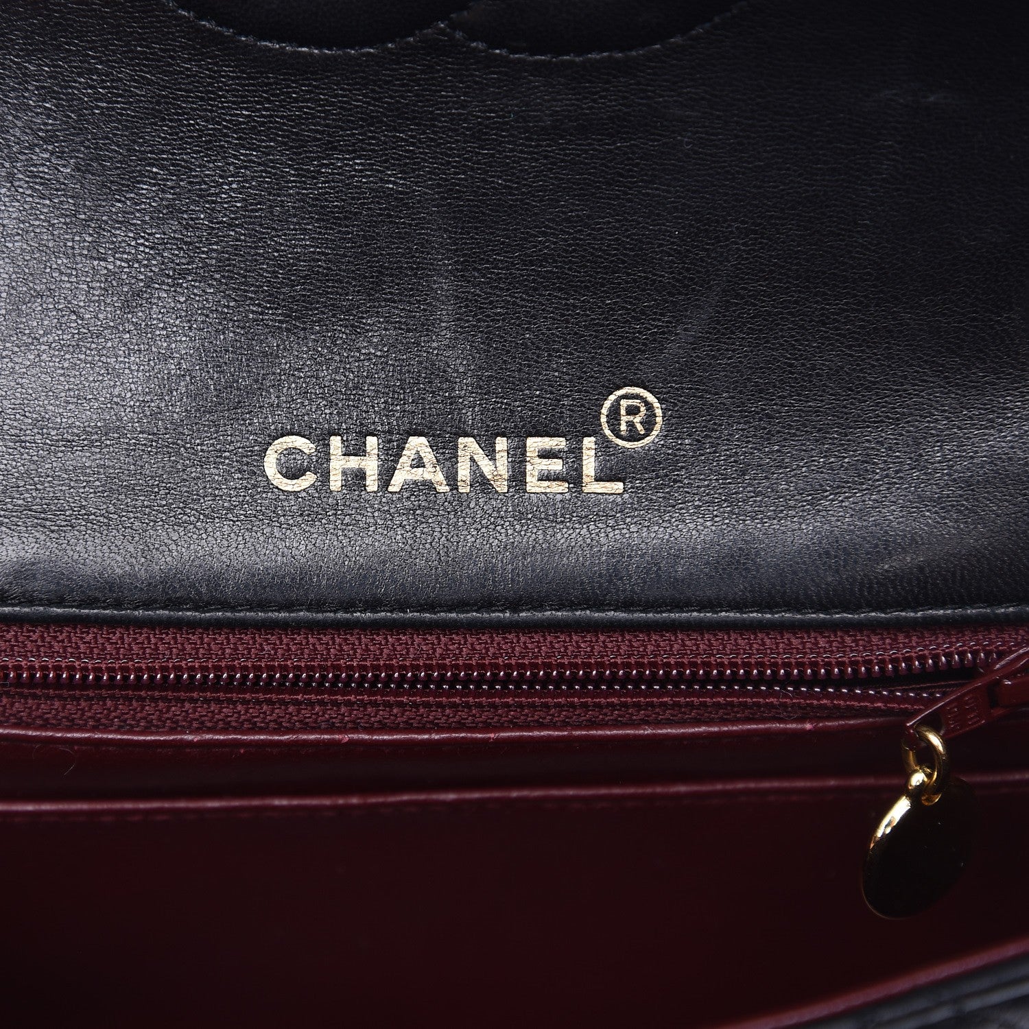 Chanel Lambskin Quilted Mini Square Flap Black 6 of 8