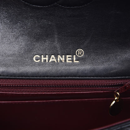 Chanel Lambskin Quilted Mini Square Flap Black 6 of 8