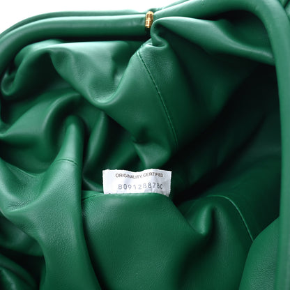 Bottega Veneta Smooth Butter Calf The Pouch Oversized Clutch Racing Green 7 of 11