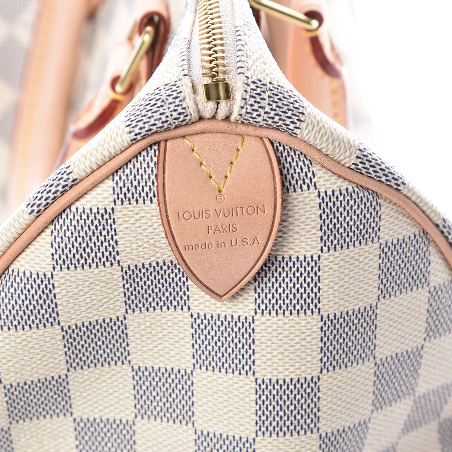 Louis Vuitton Damier Azur Speedy 30 6 of 10