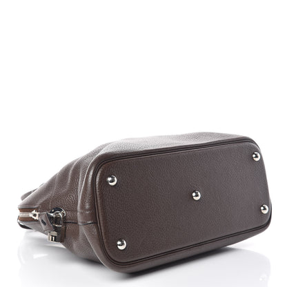 Hermes Taurillon Clemence Bolide 31 Chocolate 4 of 15