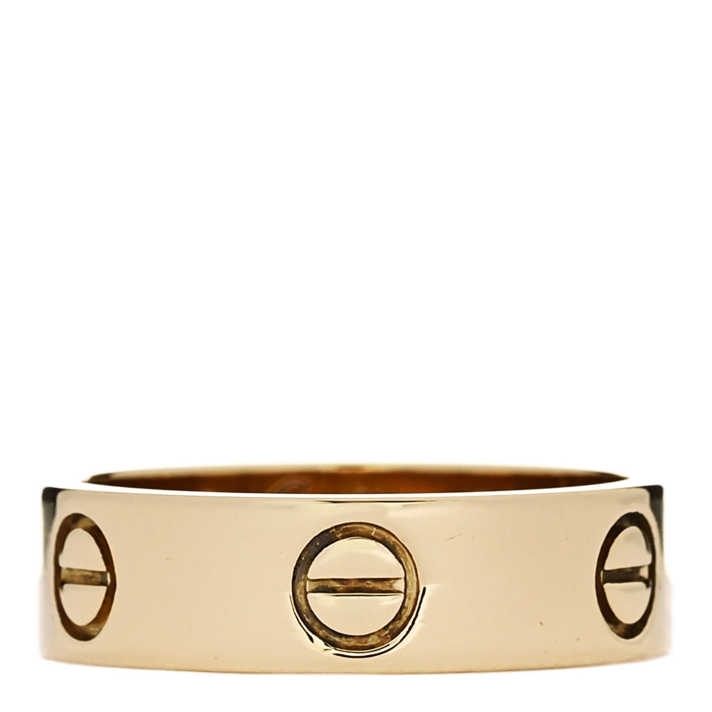 18K Yellow Gold 5.5mm LOVE Ring 54 7