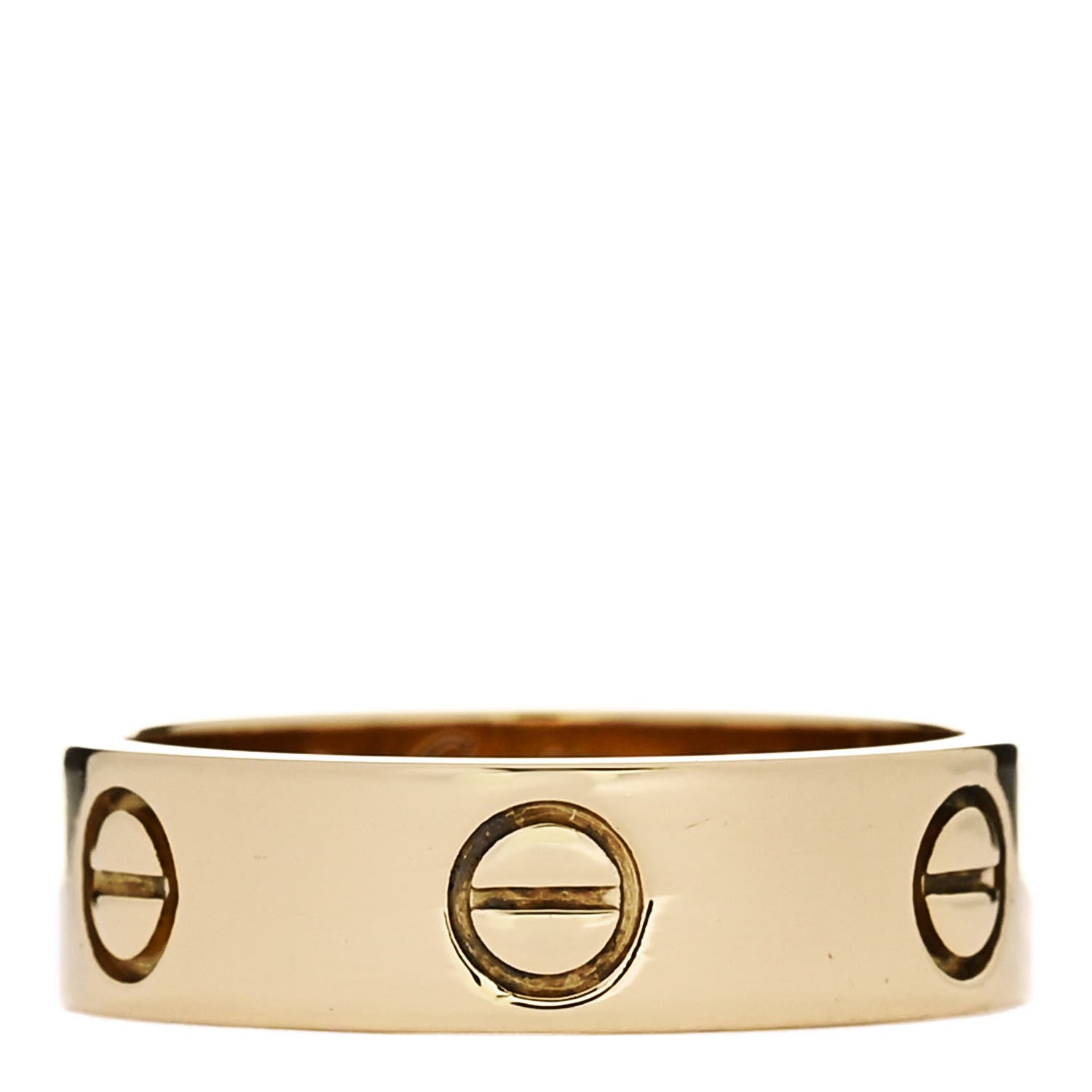 Cartier 18K Yellow Gold 5.5mm LOVE Ring 54 7 1 of 5