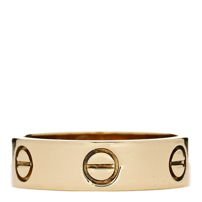 Cartier 18K Yellow Gold 5.5mm LOVE Ring 54 7 1 of 5