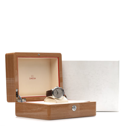 Omega Stainless Steel Alligator 39mm De Ville Prestige Co-Axial Power Reserve Automatic Watch 424.13.40.21.02.001 8 of 8