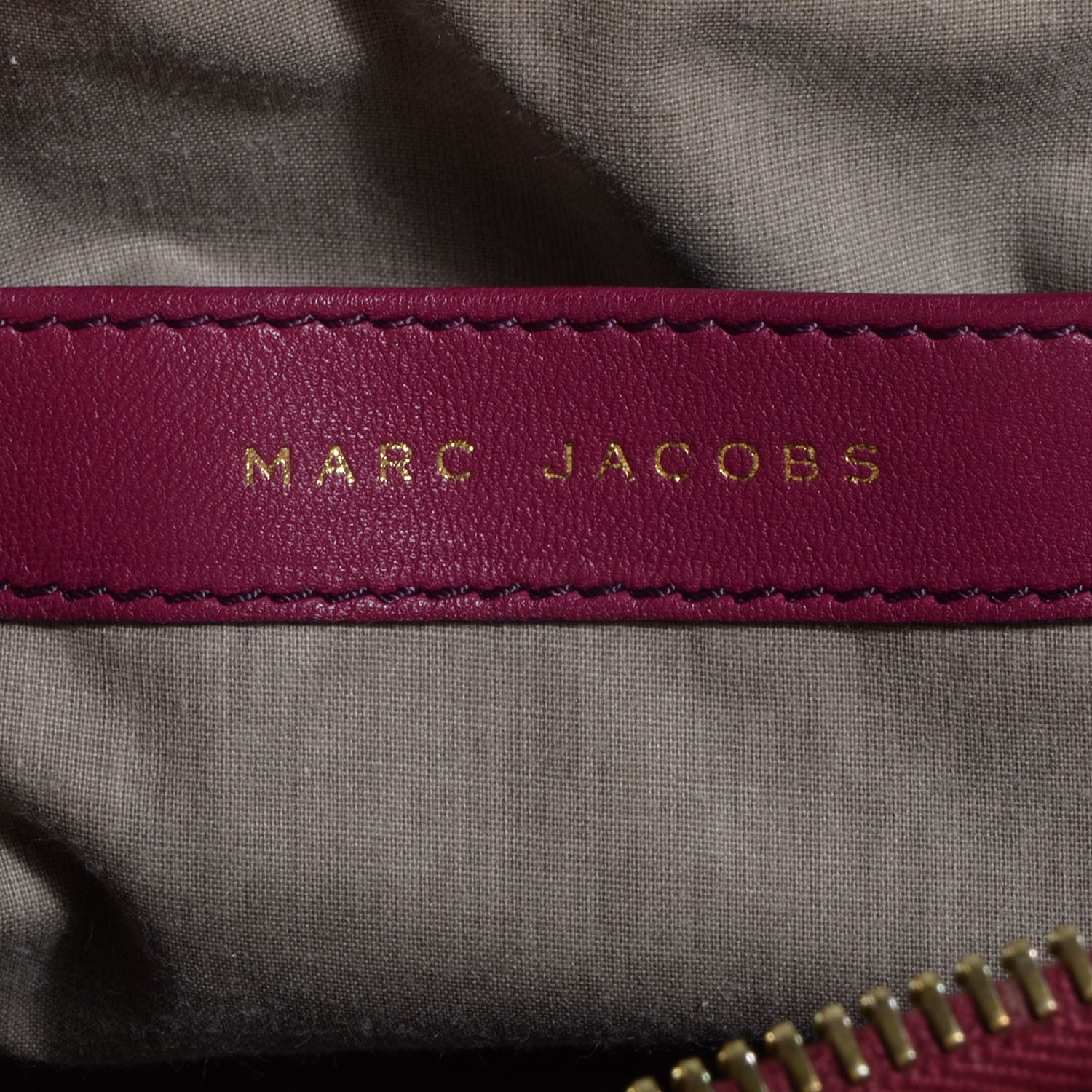 Marc Jacobs Leather Quilted Cecilia Violet 6 of 9