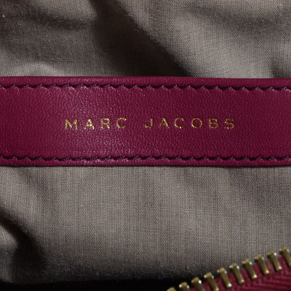 Marc Jacobs Leather Quilted Cecilia Violet 6 of 9