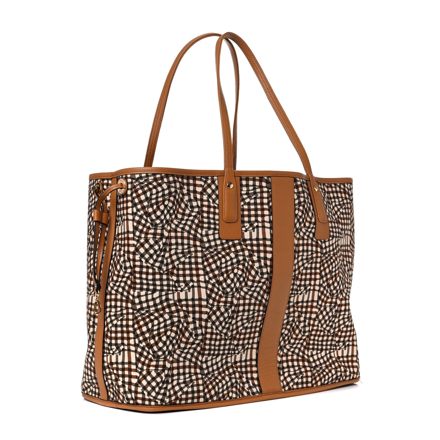 Visetos Large Liz Reversible Shopper Tote Cognac