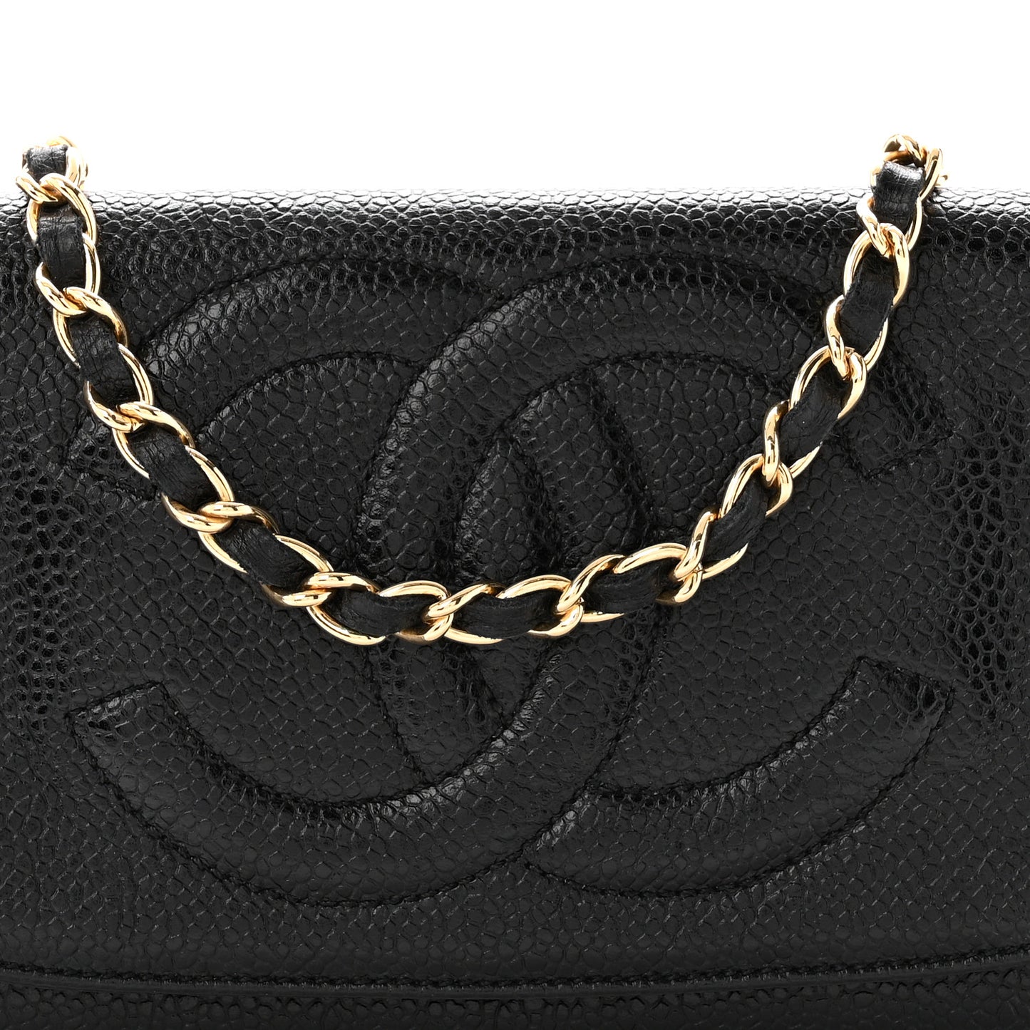 Caviar Timeless CC Flap Black