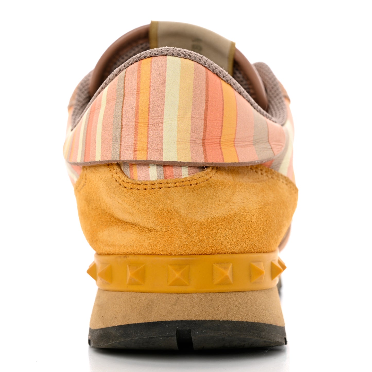 Suede Calfskin Native Couture 1975 Womens Rockrunner Sneakers 38.5 Multicolor