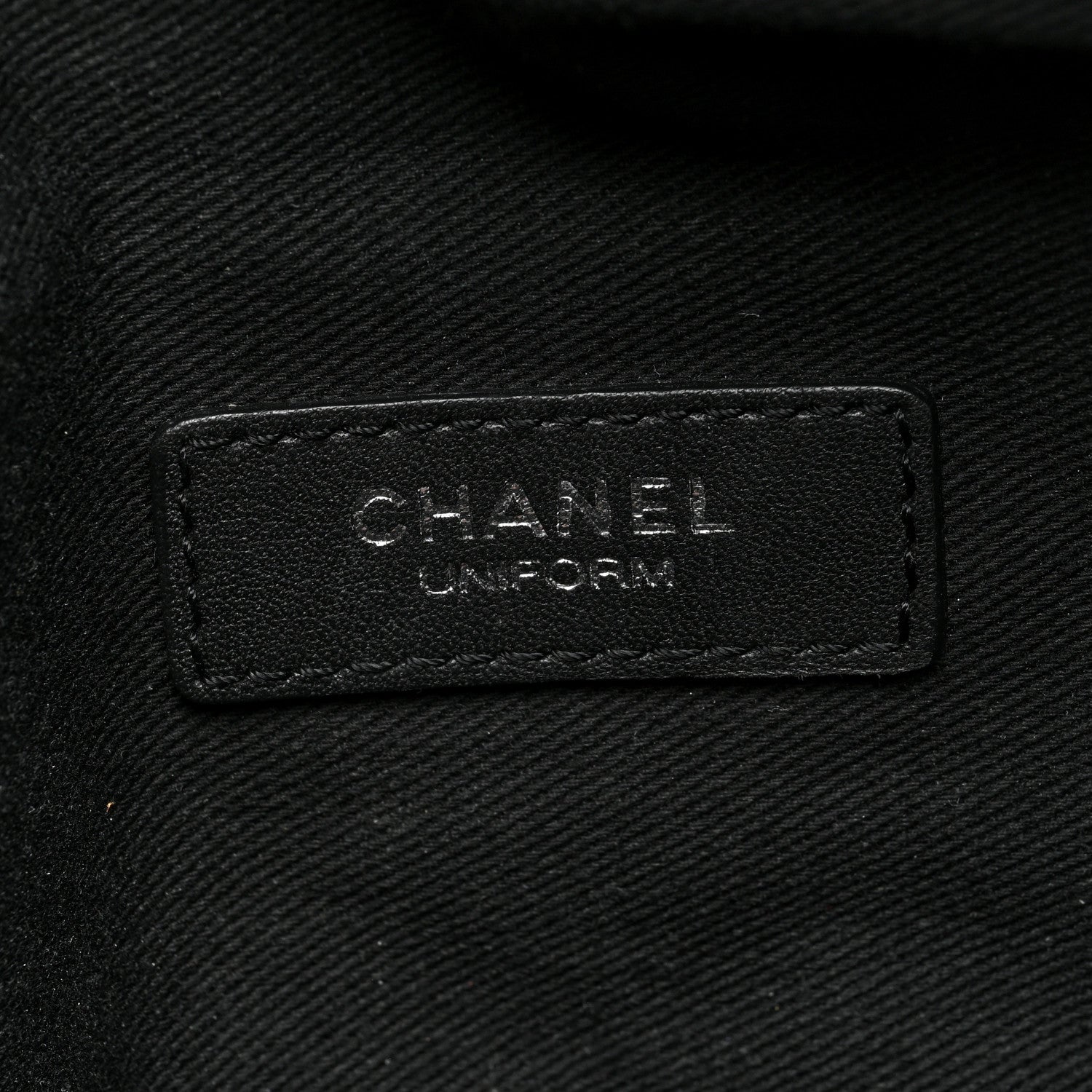 Chanel Calfskin Quilted Waist Belt Bag Black 6 of 10