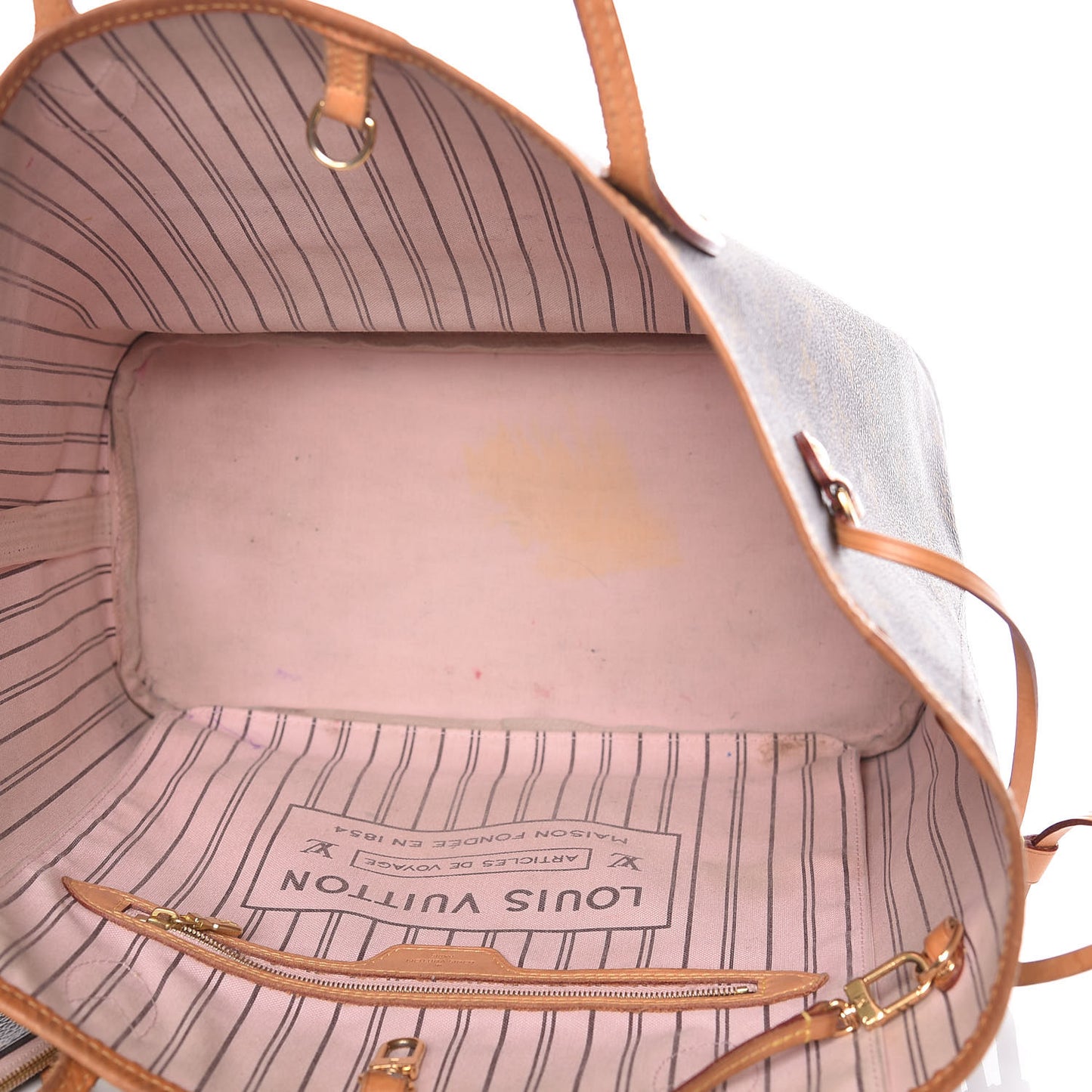 Monogram Neo Neverfull MM Rose Ballerine