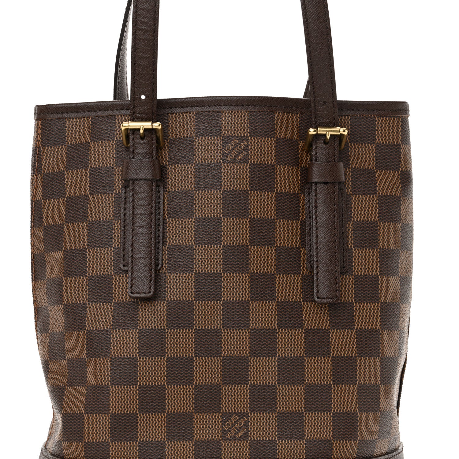 Louis Vuitton Damier Ebene Marais Bucket 23 7 of 10