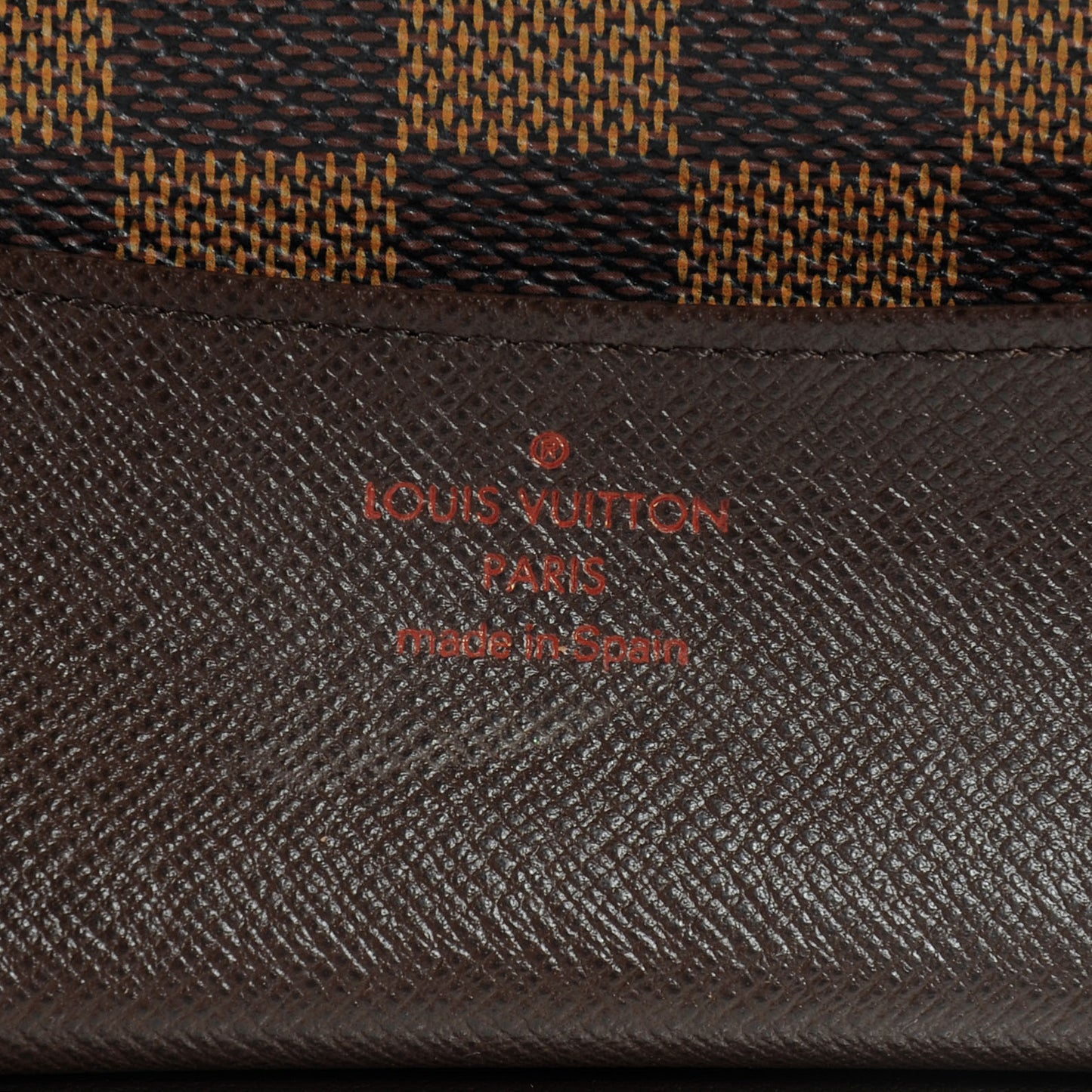 Damier Ebene Emilie Wallet