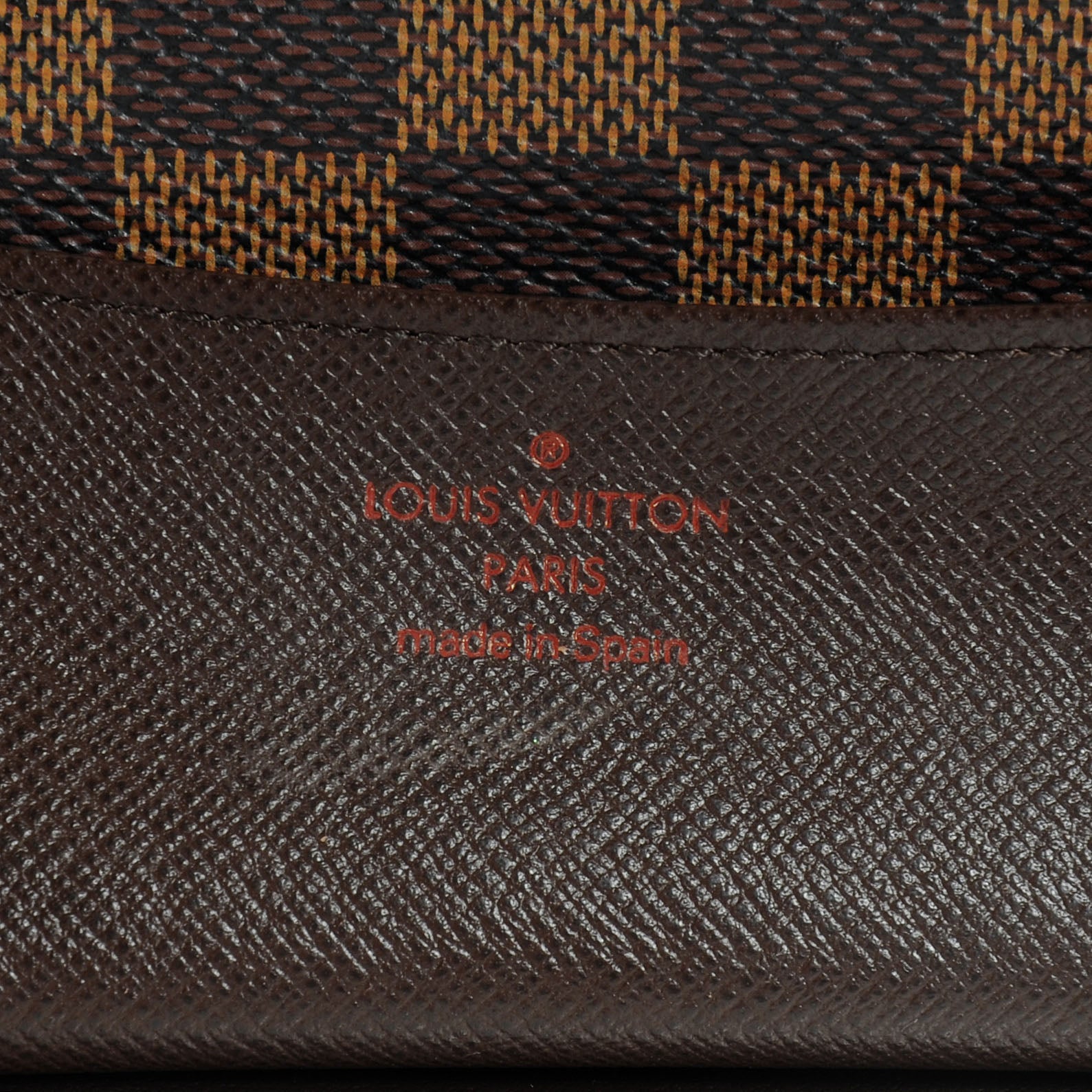 Louis Vuitton Damier Ebene Emilie Wallet 6 of 8