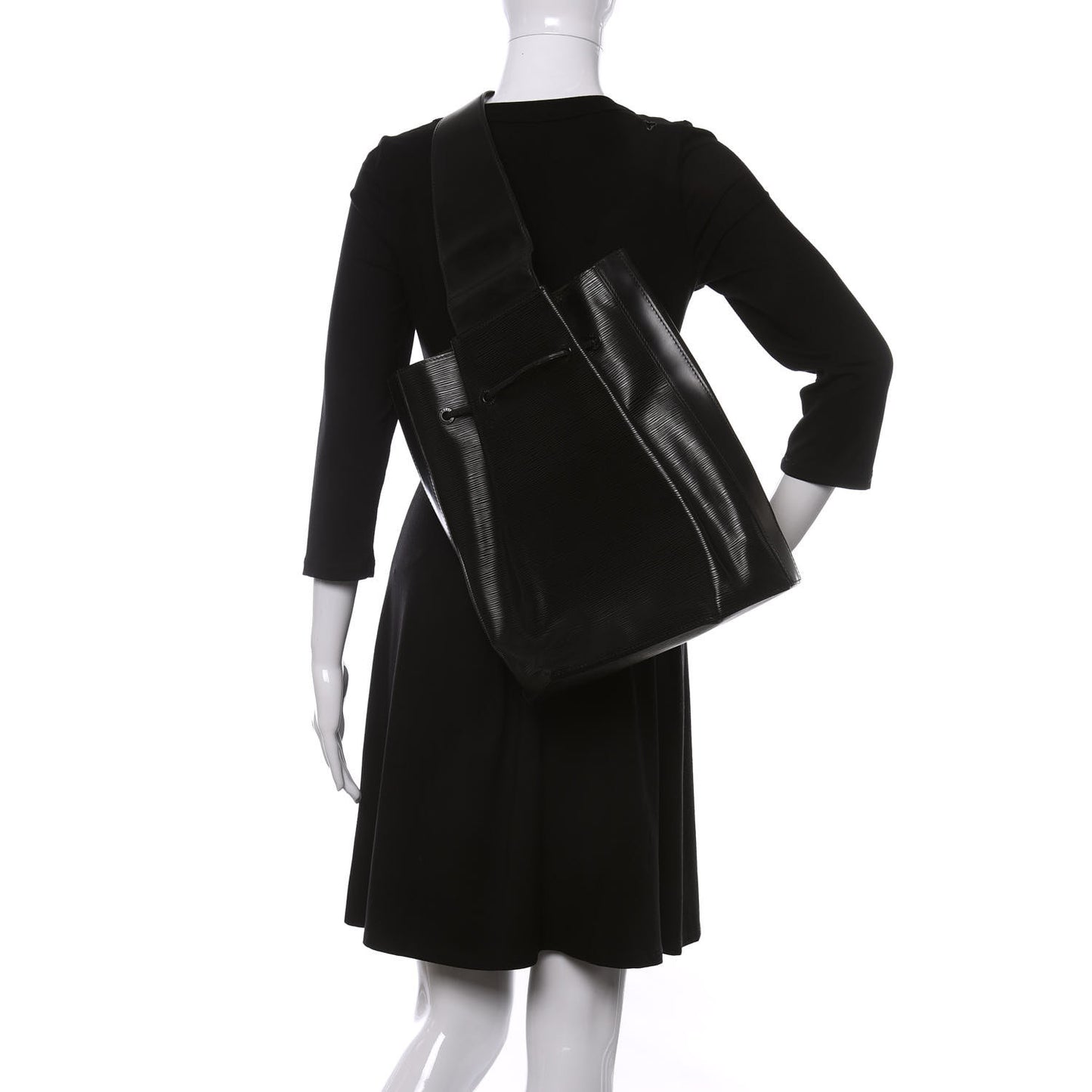Epi Sac a Dos Drawstring Bag Black