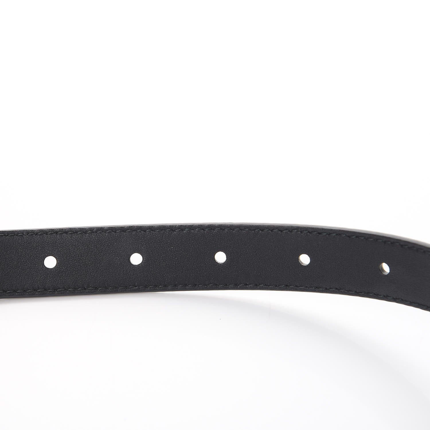 Gucci Calfskin Double G 20mm Belt 85 34 Black 5 of 7