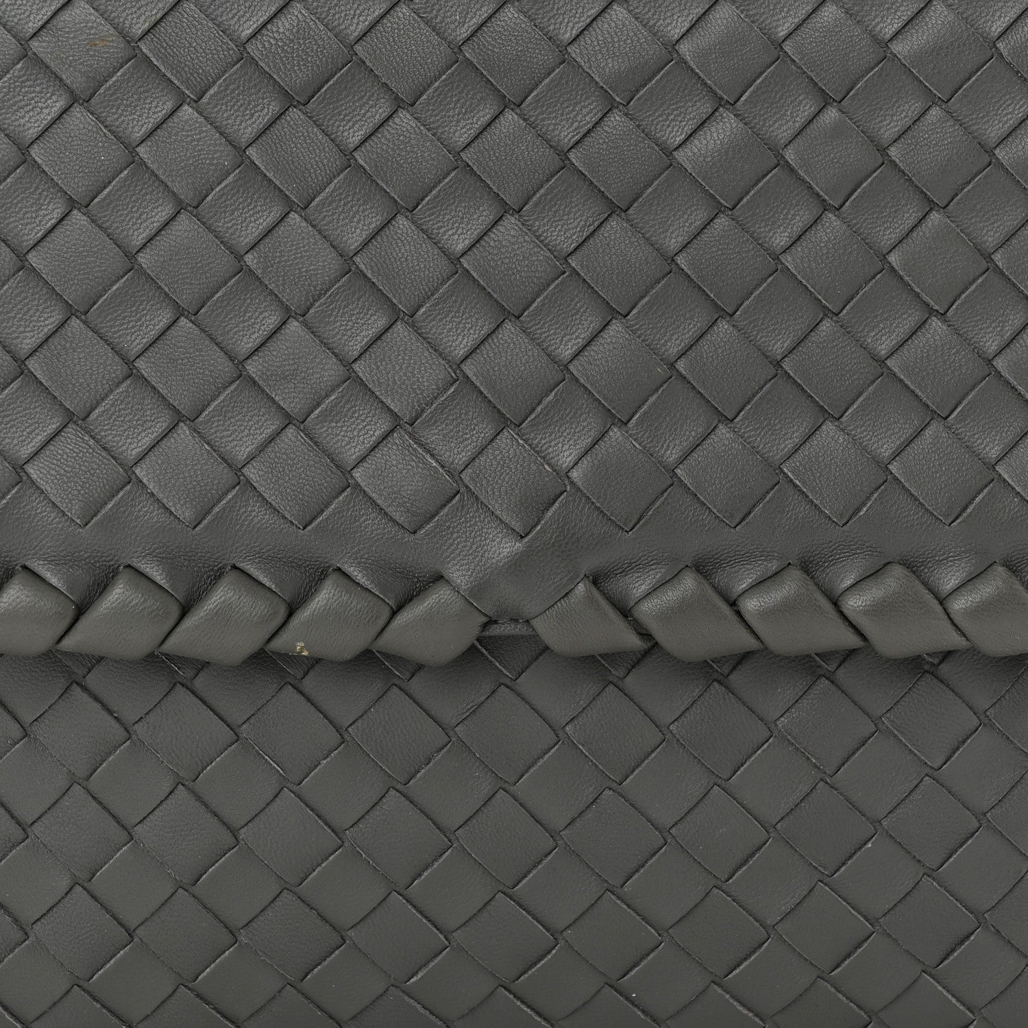 Bottega Veneta Nappa Intrecciato Medium Olimpia Bag Steel 8 of 12
