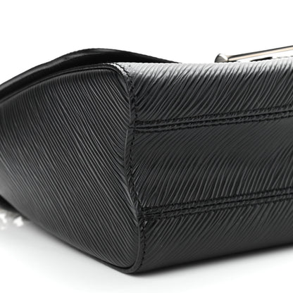 Louis Vuitton Epi Twist Shoulder Bag MM Black 8 of 10