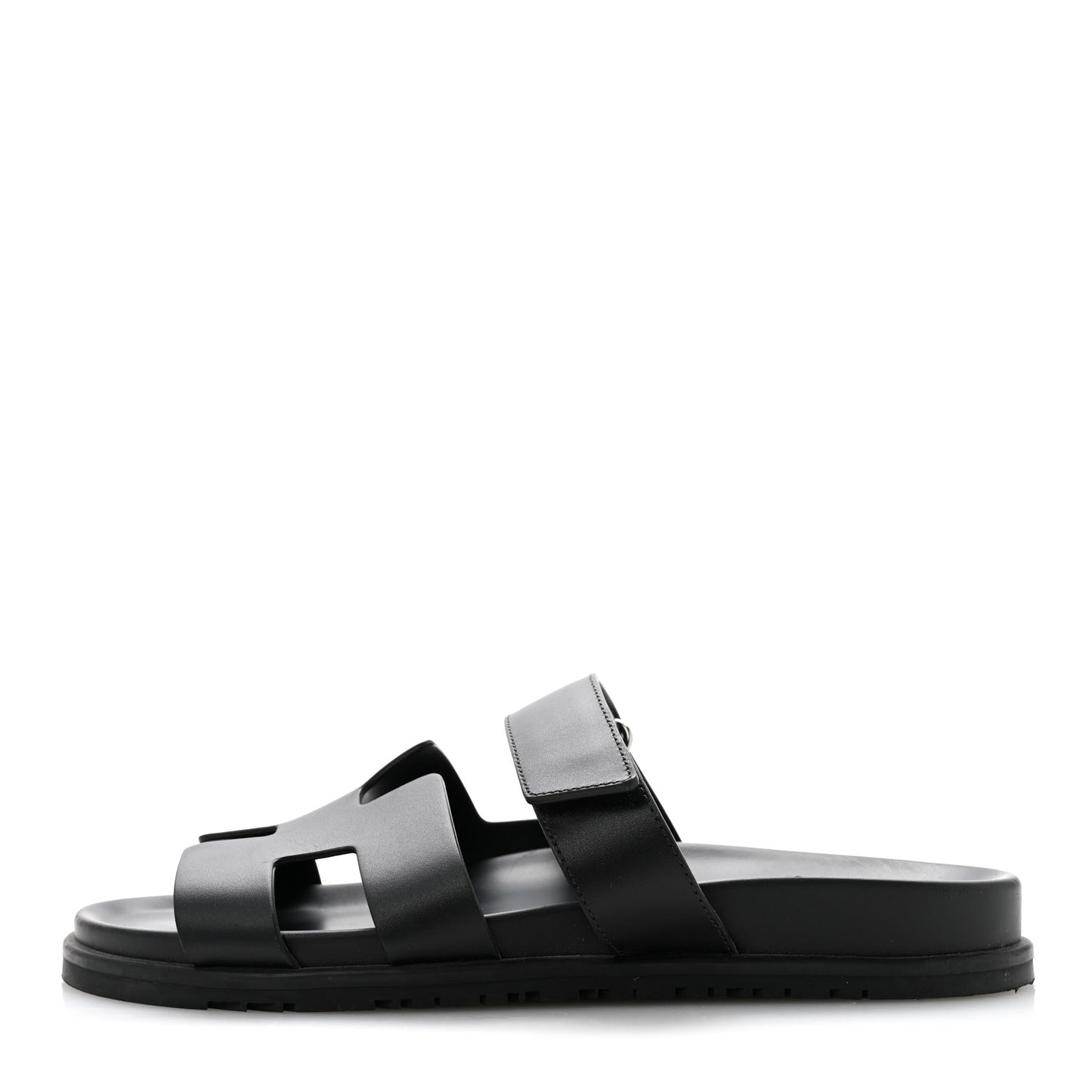 Calfskin Womens Chypre Sandals 41 Black